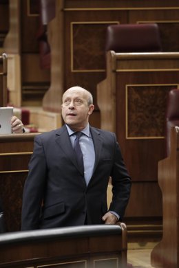 José Ignacio Wert, ministro de Educación, en el hemiciclo