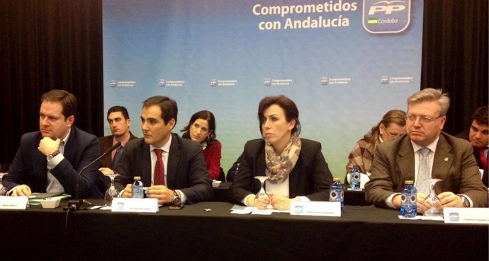 José Antonio Nieto en el Comité Ejecutivo del PP de Córdoba