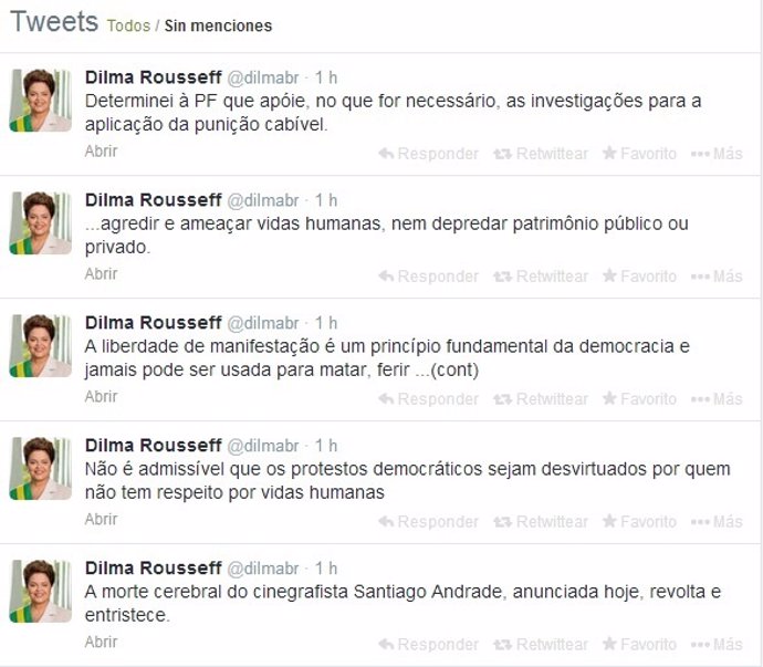 Dilma Twitter