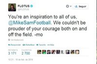 Primera Dama a Sam: "Eres una inspiración para todos nosotros"