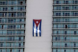Fachada del hotel Habana Libre, en la ciudad de La Habana.