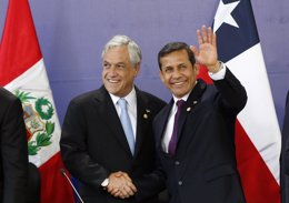 Ollanta Humala y Sebastián Piñera