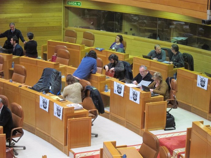 Pleno del  Parlamento de Galicia