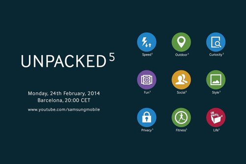 Samsung revela el rediseño de TouchWiz en una nueva invitación para Unpacked 201