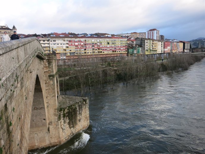 Río Miño en Ourense