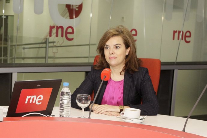 Soraya Sáenz de Santamaría en RNE