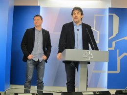 Pello Urizar y Hasier Arraiz