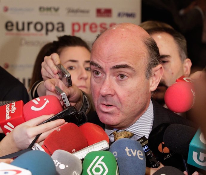 El ministro de Economía y Competitividad, Luis de Guindos