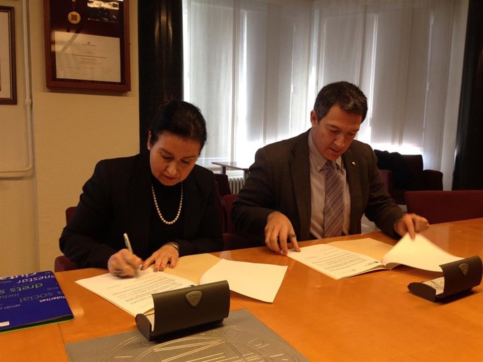 Angels Guiteras y Miquel Sàmper