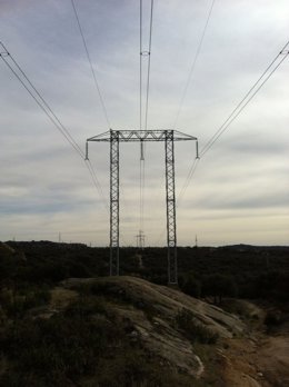 Tendido eléctrico, luz