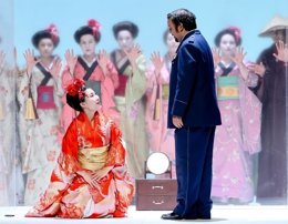 Representación de Madame Butterfly