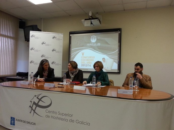 Rueda de prensa de la presentación del concurso 'Cocinero del Año'