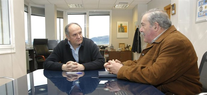 Fernández con alcalde Cieza