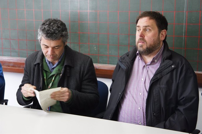 Oriol Amorós y Oriol Junqueras, ERC               