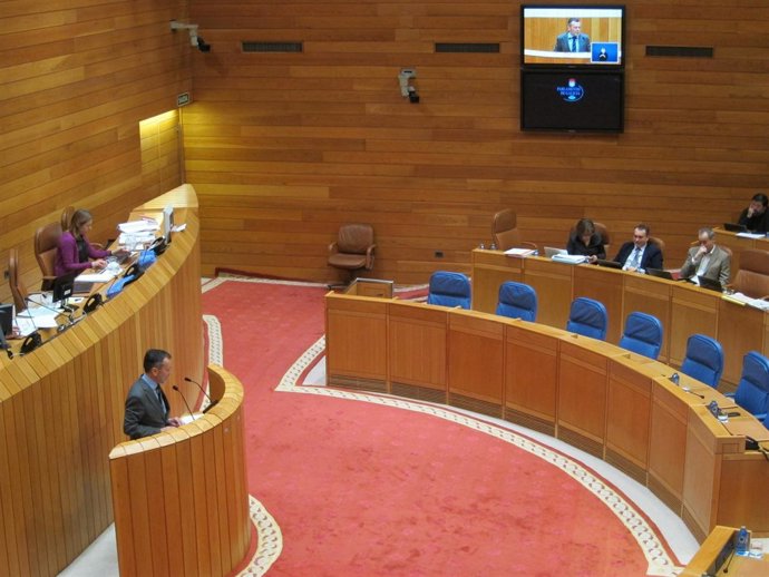 El conselleiro Agustín Hernández comparece en la Cámara