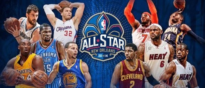 All Star 2014 NBA quintetos titulares