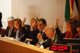 Pleno celebrado en la Diputación Provincial de Málaga