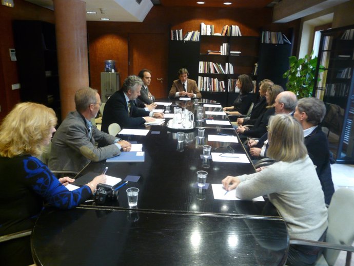 Alcalde de Palma en una reunión con empresarios nórdicos