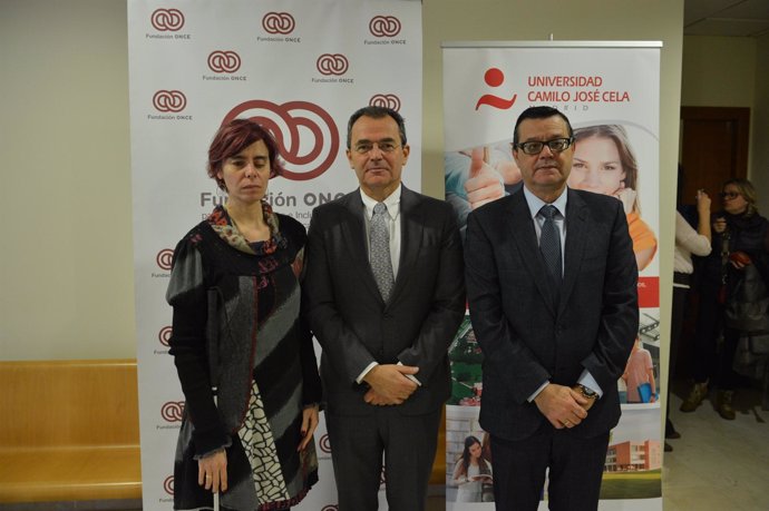 Firma convenio Fundación ONCE y Universidad Camilo José Cela