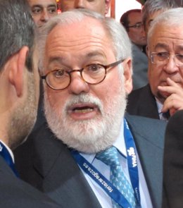 El Ministro de Agricultura, Miguel Arias Cañete, en FIMA 2014