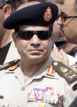 El jefe del Ejército egipcio, Abdelfatá al Sisi