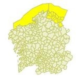 Alerta en Galicia para el jueves 13 de febrero.