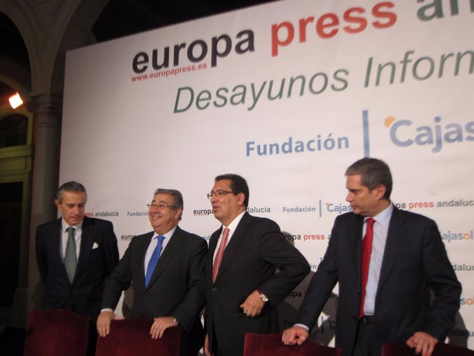 Zoido, en los Desayunos de Europa Press Andalucía