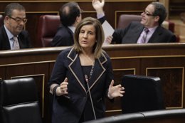 Fátima Báñez, en el Congreso