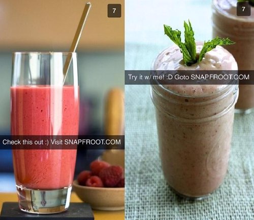 Snapchat es hackeada con fotos de batidos de frutas