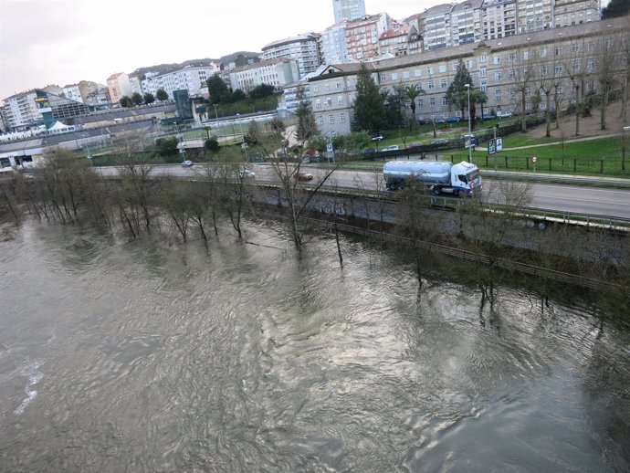 El Río Miño a su paso por Ourense