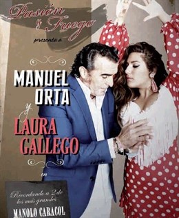 Cartel del espectáculo 'Pasión y fuego', que actuará en Alcalá de Guadaíra.