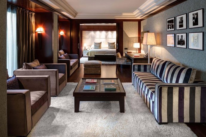 La suite Antonio Machado está ubicada en el piso 9 del Hotel Majestic