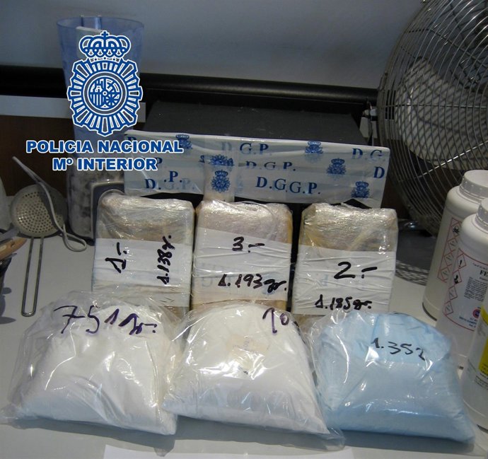 Desmantelado un laboratorio de cocaína en Massanassa