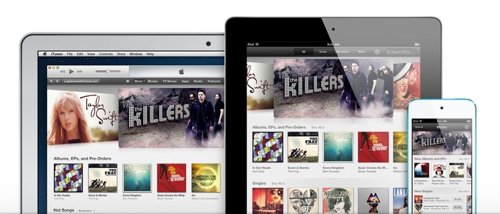 ITunes en iMac, iPad y iPhone