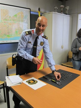 El intendente de Mossos Emili Martínez