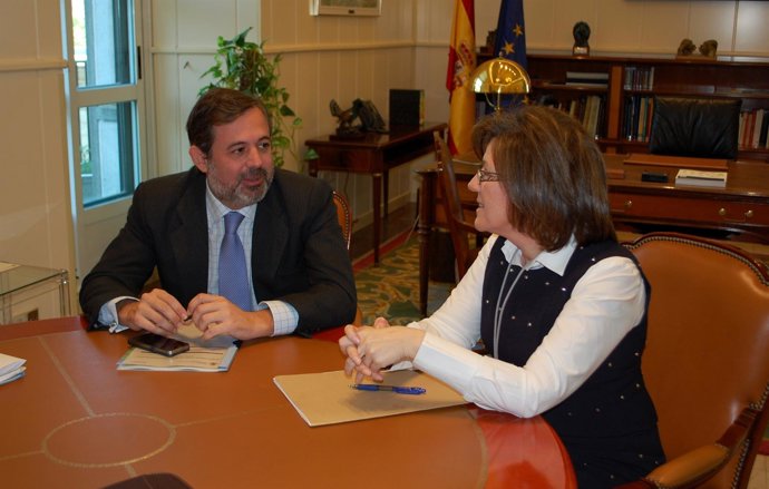 Reunión de Angulo con el secretario de Estado de Medio Ambiente