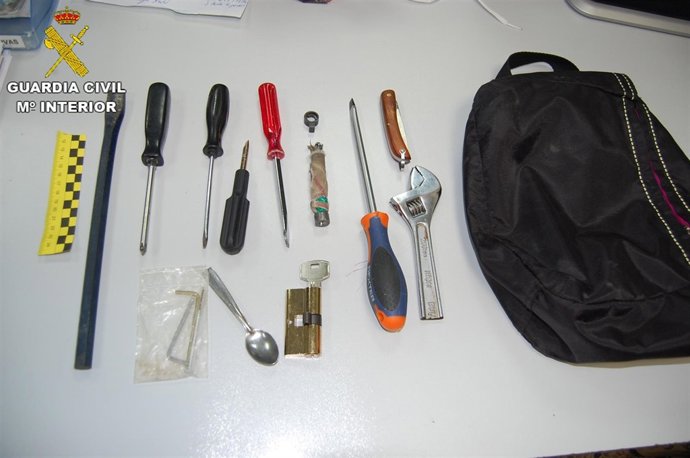 Material intervenido en 'Operación Ligero'