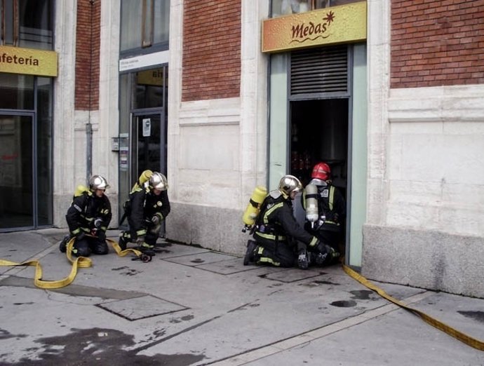 Imagen del simulacro