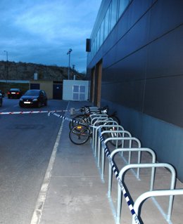 Aparcamiento de bicicletas en la UMA