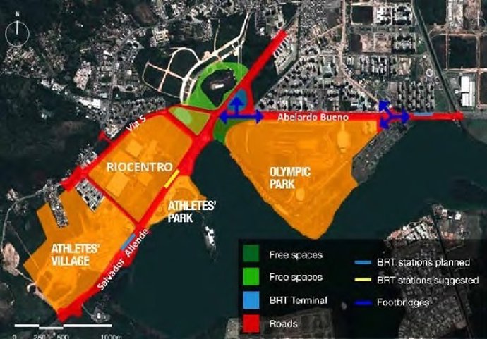 Copasa construirá el Paseo Olímpico de Río de Janeiro