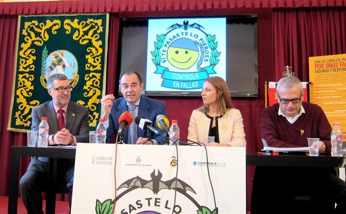 Presentación campaña 'Si te pasas te lo pierdes' para Fallas