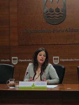 Larraitz Ugarte, portavoz foral.