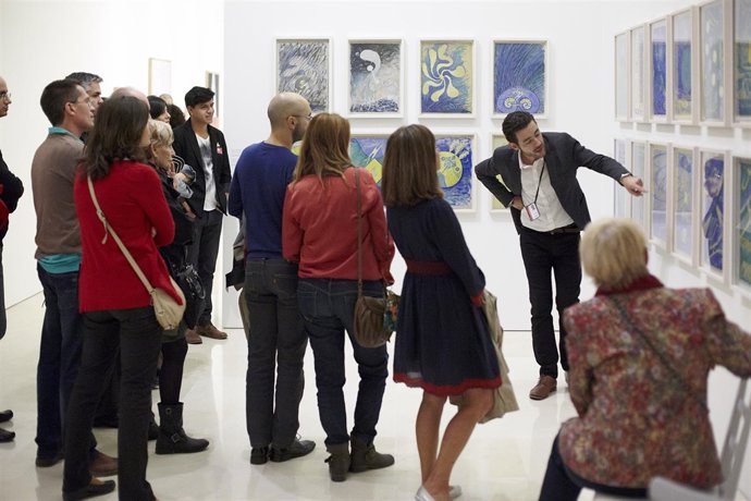 Exposición en el Museo Picasso Málaga sobre Hilma af Klint