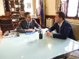 Reunión entre conseller de Hacienda y el delegado del Govern en Formentera