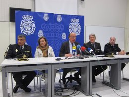 Rueda De Prensa Sobre La Detención De Un Agresor Sexual A Menores En Cáceres
