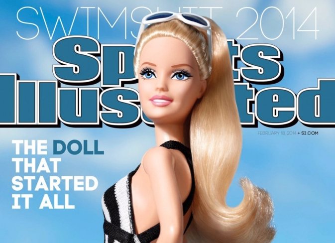 Barbie, sexy y polémica portada de la revista Sports Illustrated