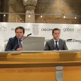 Saturnino Corchero y Juan Carlos González