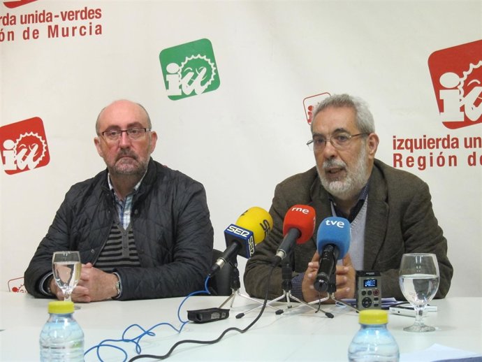 García Rubio y Lucenilla en la rueda de prensa