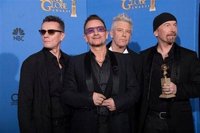 U2 actuarán en los Oscar