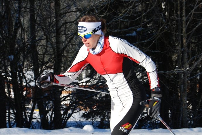 Laura Orgué esquiadora de fondo 